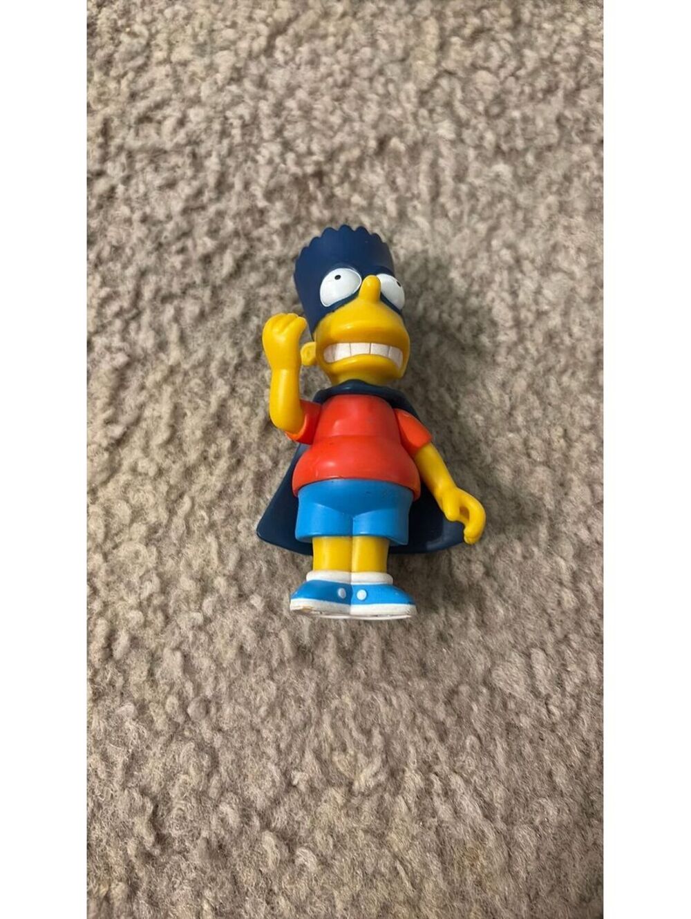 2001 Playmates "World of Springfield" Series 5 Bartman action figure.